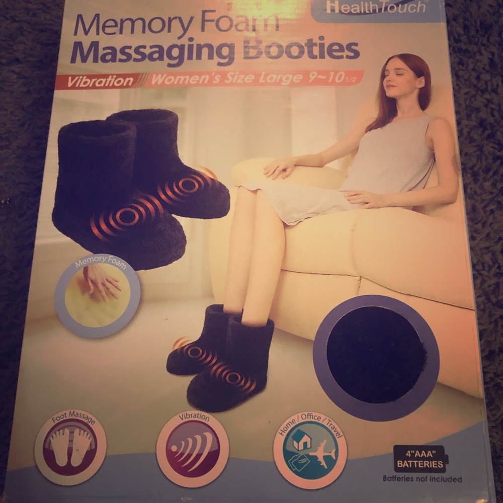 Massaging boots